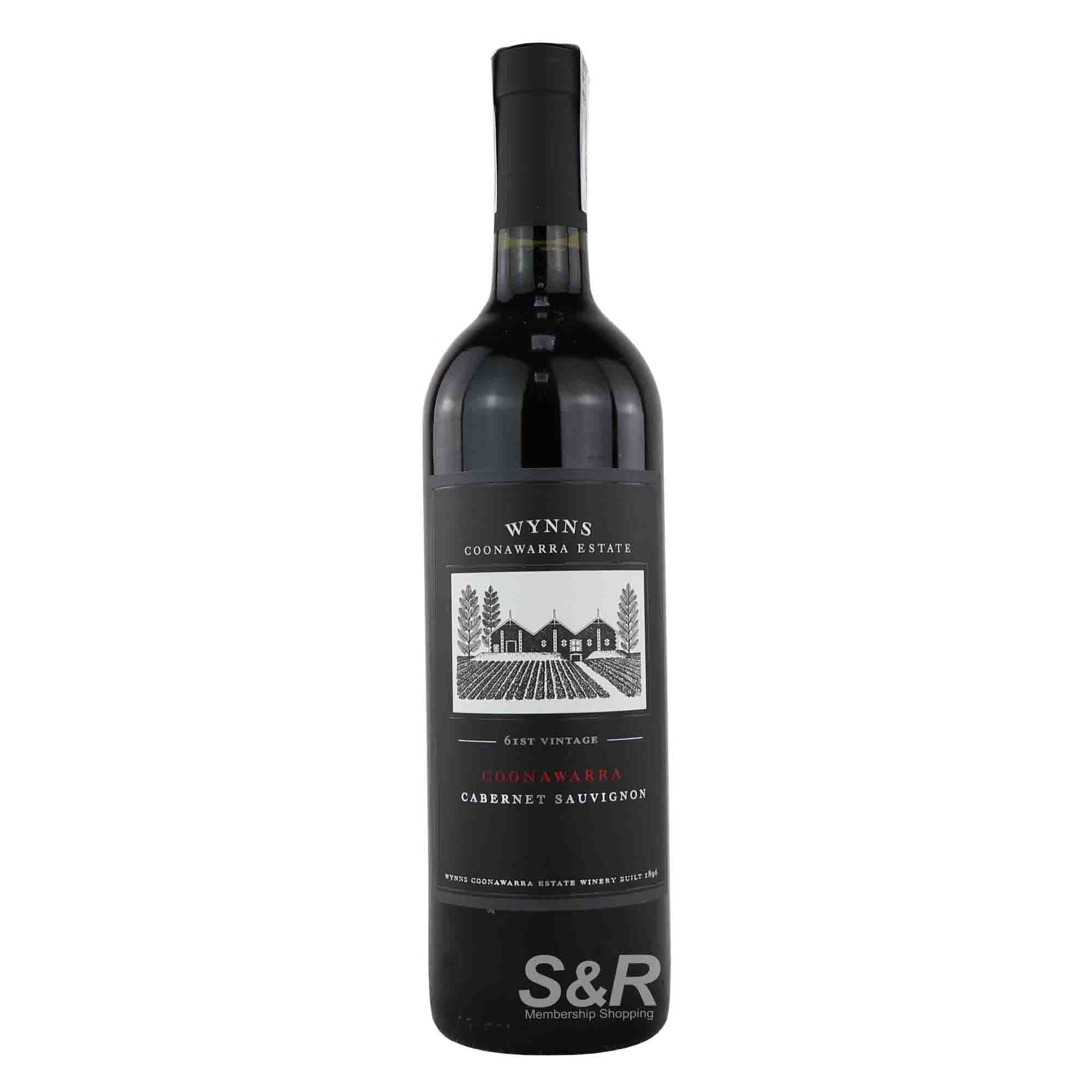 Wynns 61st Vintage Cabernet Sauvignon Red Wine 750mL Wynns 61st Vintage Cabernet Sauvignon Red Wine 750mL